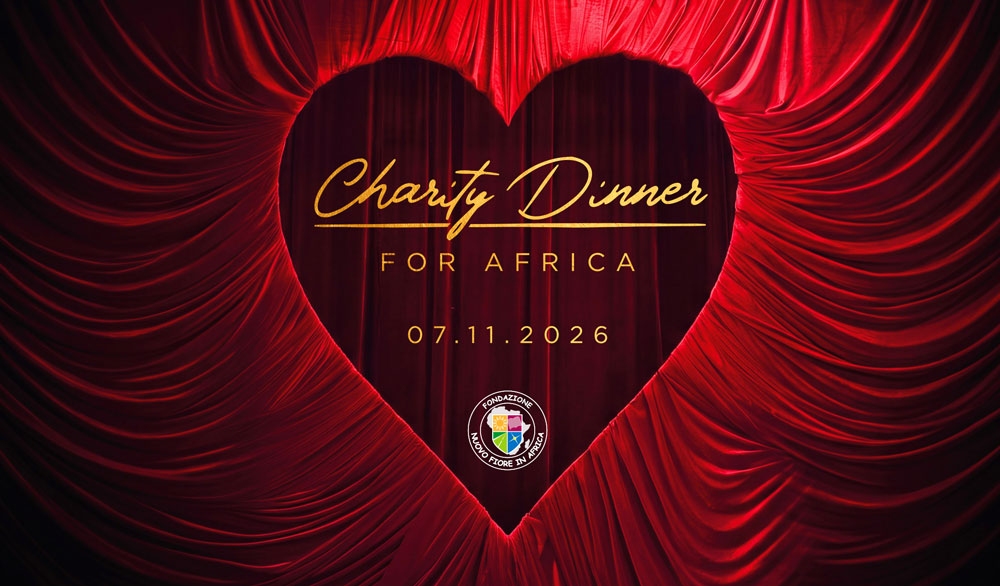 Invito: Charity Dinner della Fondazione Nuovo Fiore in Africa