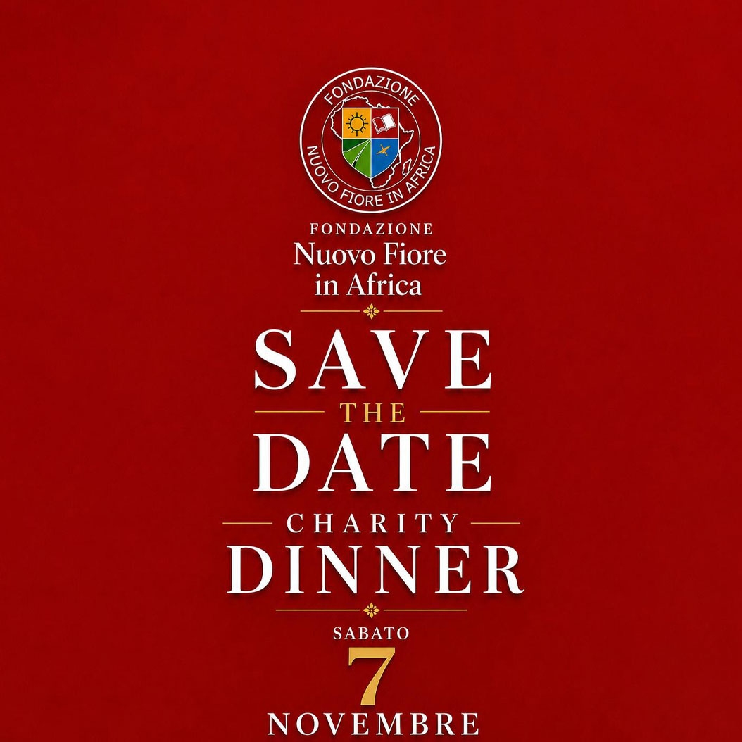 Save the date: torna la Charity Dinner della Fondazione Nuovo Fiore in Africa