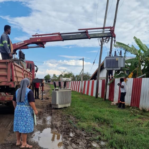 Acquisto e installazione di un trasformatore a Gubrye