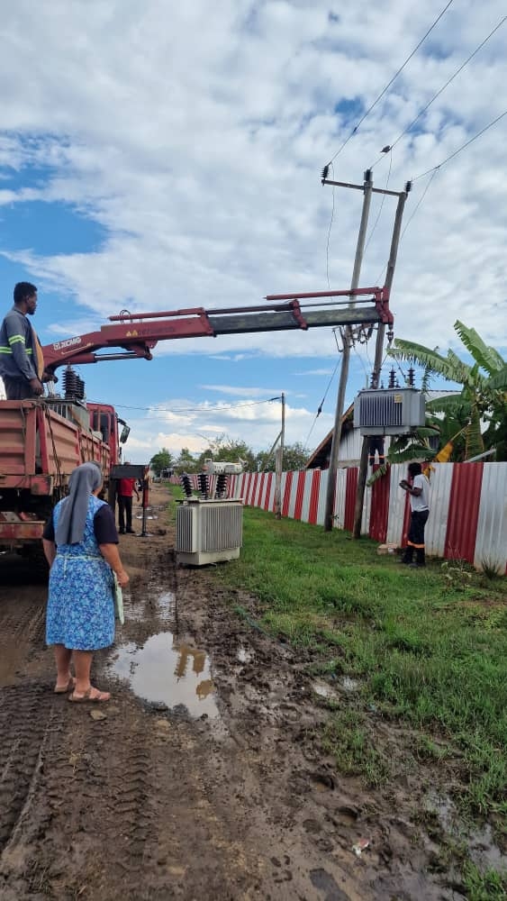 Acquisto e installazione di un trasformatore a Gubrye