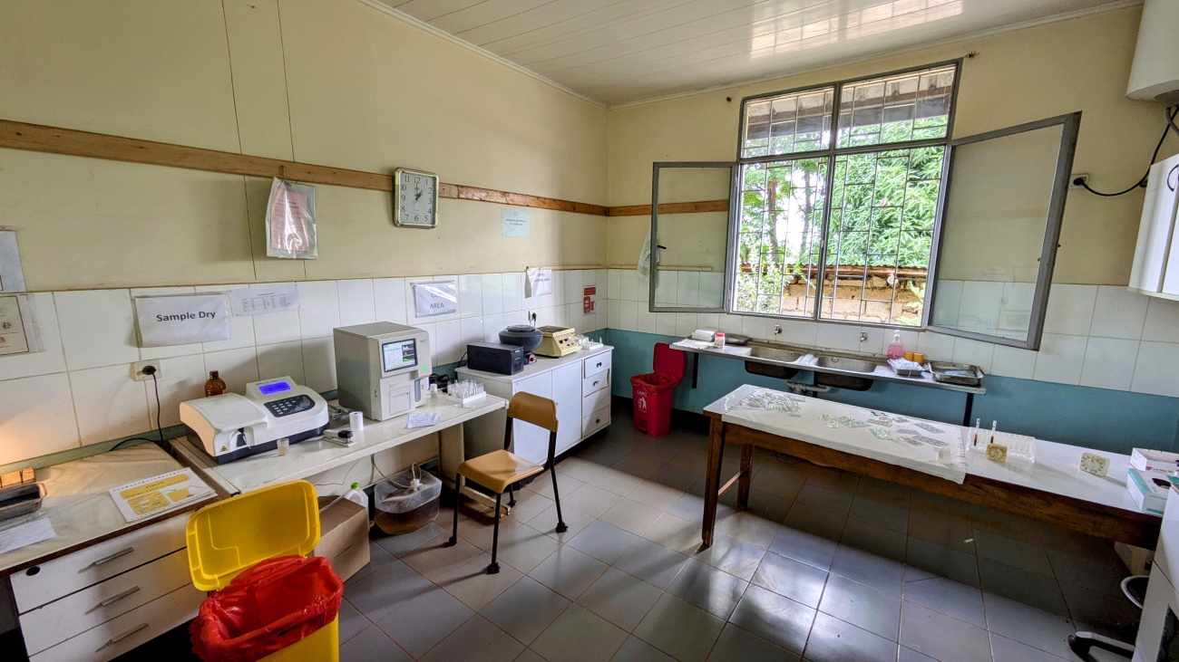 Apparecchio per analisi del sangue