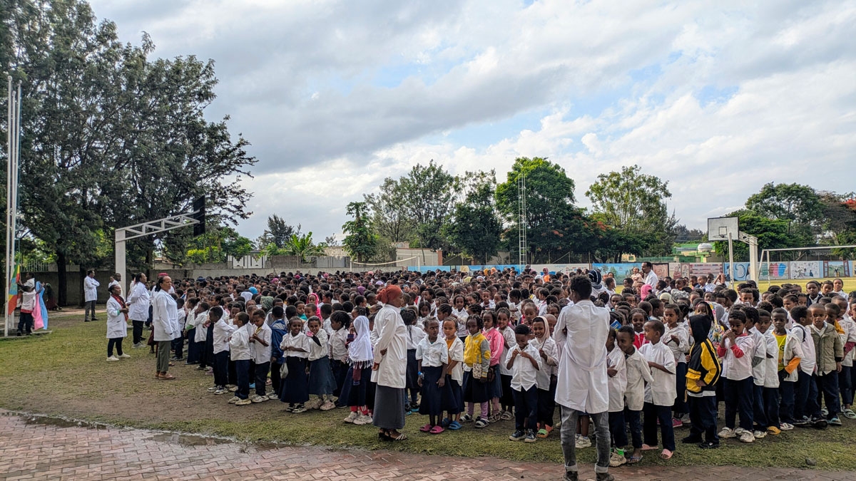 Computer per la scuola superiore della Mary Help Catholic School