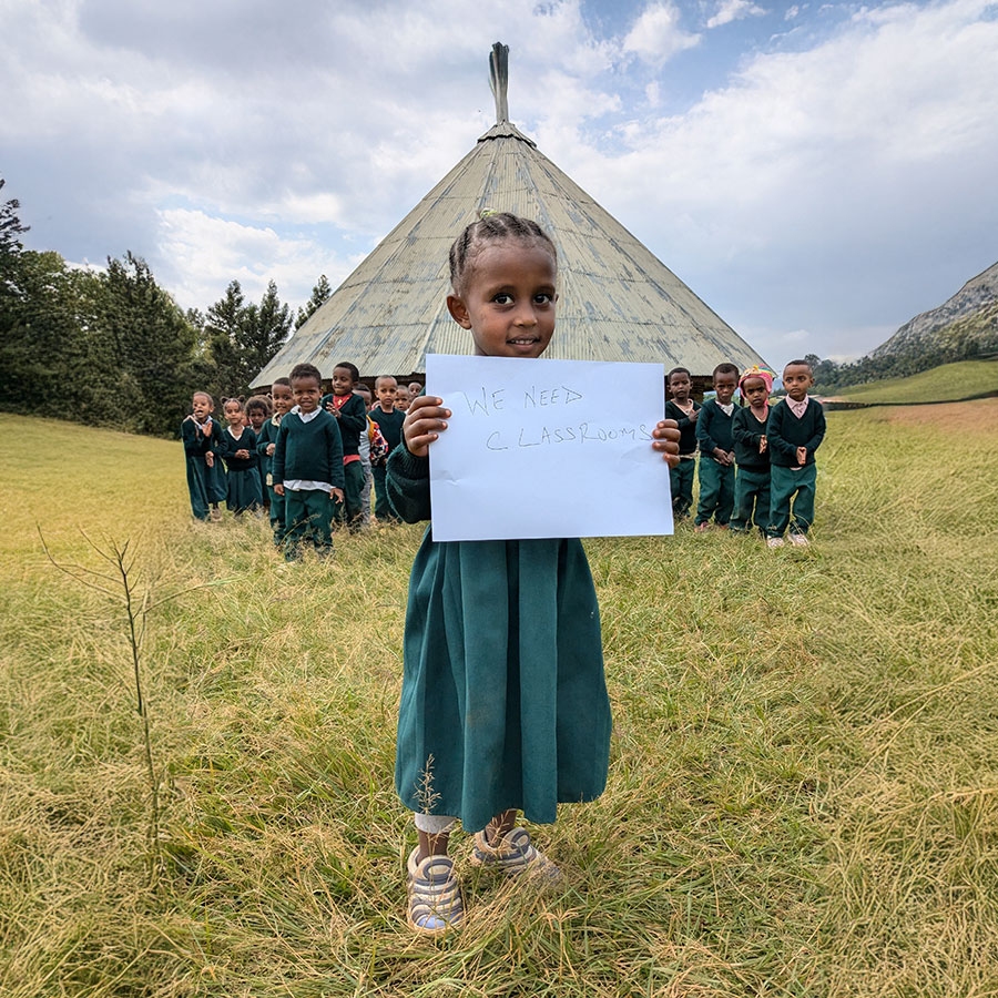 Costruzione dell’asilo San Gabriel - Agena