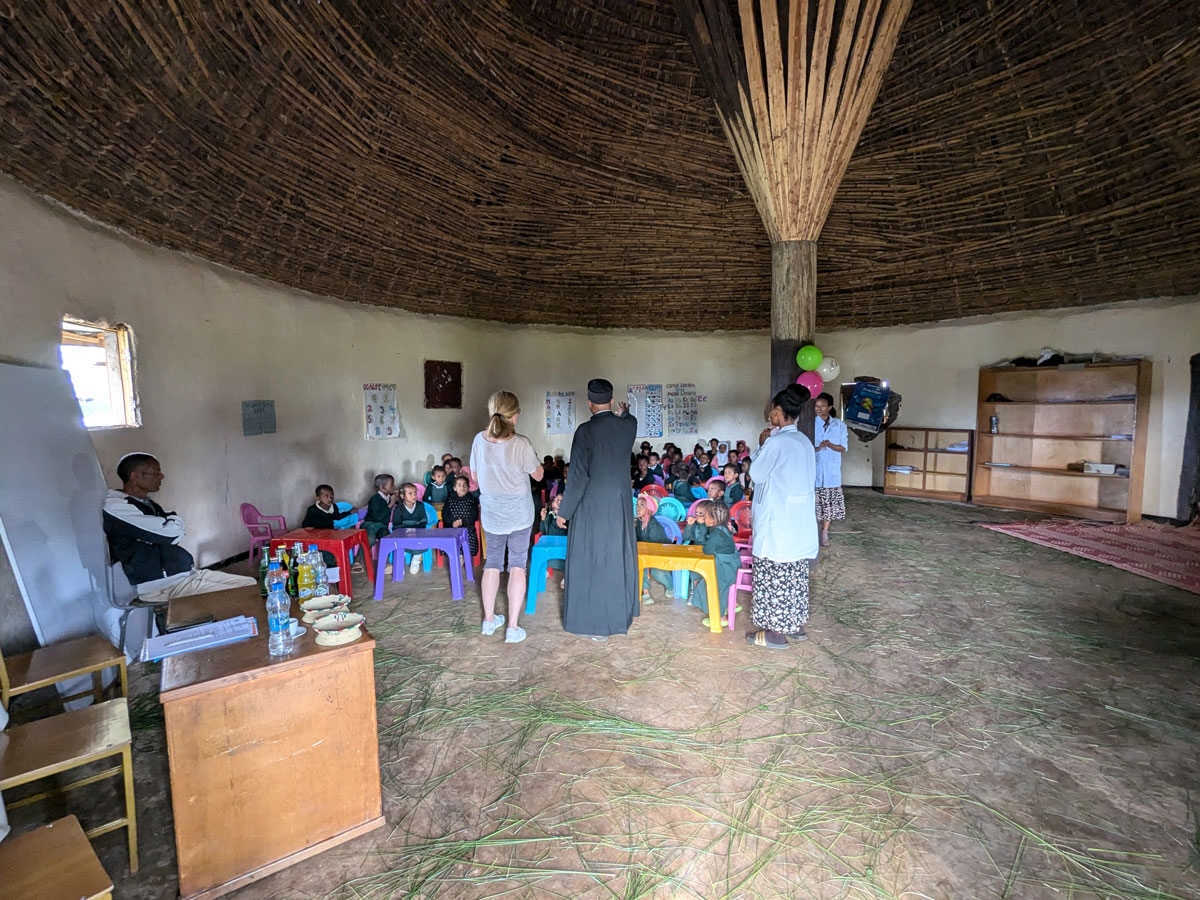 Costruzione dell’asilo San Gabriel - Agena